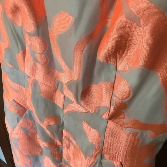 DVF Diane Von Furstenberg Women’s Size 4 Carpreena Rose Jacquard Mini Dress - Picture 10 of 15